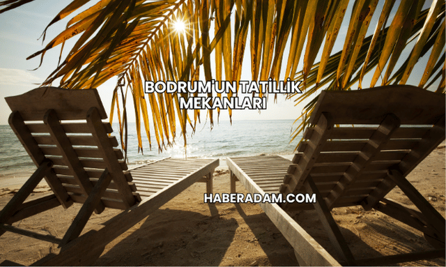Bodrum'un Tatillik Mekanları