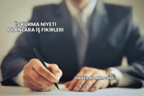 İş Kurma Niyeti Olanlara İş Fikirleri