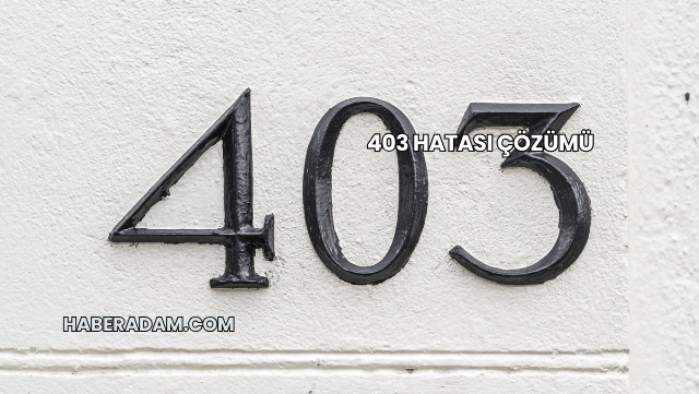 403 Hatası Çözümü