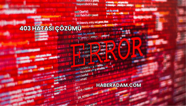 403 Hatası Çözümü