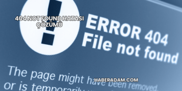 404 Not Found Hatası Çözümü