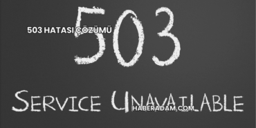503 Hatası Çözümü