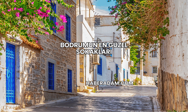 Bodrumun en güzel sokakları