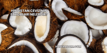 Hindistan Cevizinin Faydaları Nelerdir?