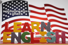 İngilizcede Waiter Ne Demek?