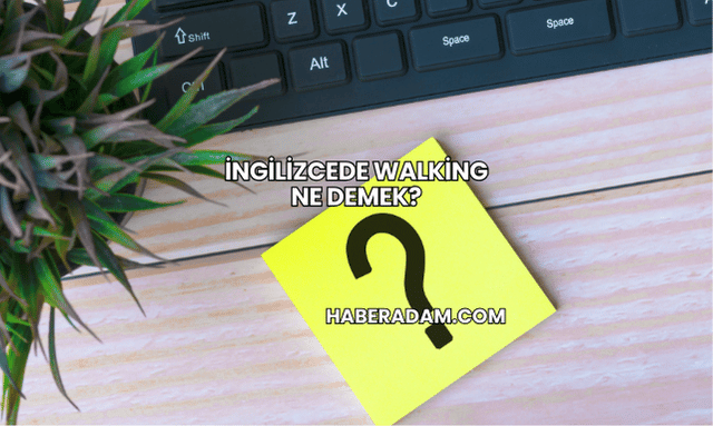 İngilizcede Walking Ne Demek?