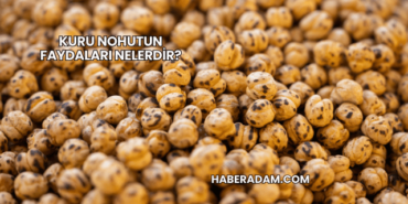 Kuru Nohutun Faydaları Nelerdir?