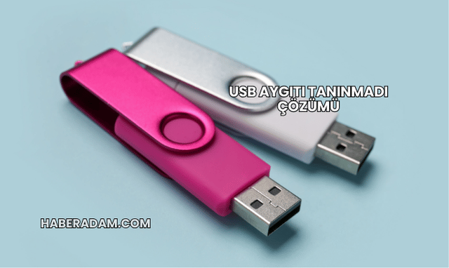 USB Aygıtı Tanınmadı Çözümü