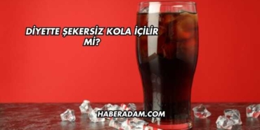 Diyette Şekersiz Kola İçilir mi?