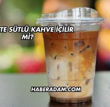 Diyette Sütlü Kahve İçilir mi?